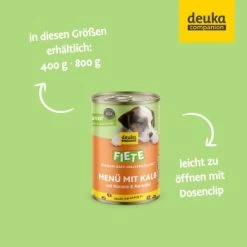 Fiete Junior Menü Mit Kalb, Karotte Und Kartoffel Deutsches Premium-Nassfutter 6x400g Dose -Zoofachgeschäft 018b279e3e272761bb57d9c1580b3524955ed9c3 1498592 de DE f81a7c4d11eb63f9dc1a841360ec911a75580217PAjg0z