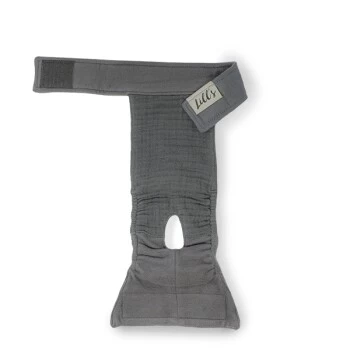 Lills Läufigkeitshöschen "Lou" Pink Berry Grau XXL 6 Lills Läufigkeitshöschen "Lou" Pink Berry Grau XXL – Bild 4