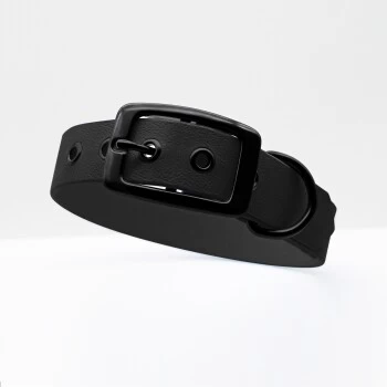 THE DOG IDEA Biothane Halsband Schwarz Schwarz XS 3 THE DOG IDEA Biothane Halsband Schwarz Schwarz XS