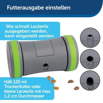PetSafe Selbstbewegendes Belohnungsspielzeug Kibble Chase 7 PetSafe Selbstbewegendes Belohnungsspielzeug Kibble Chase – Bild 5