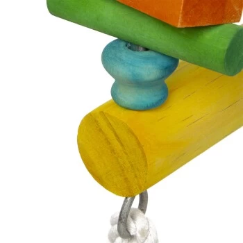 HappyBird Schaukel Wooden Blocks Arche Swing King 4 HappyBird Schaukel Wooden Blocks Arche Swing King – Bild 2