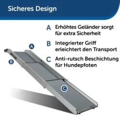 PetSafe Happy Ride Teleskop-Hunderampe -Zoofachgeschäft 17c4a1518bded371c77a50a3098c70b4d0d381fb 1481152 de DE 3d9e49ae07554484ba65d6b09201da9dbacef71cj2BVHo