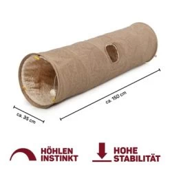 Canadian Cat Company Katzentunnel XXL Mit Kuschelfell Beige -Zoofachgeschäft 1bfe10c9a8ffe48be72f23f669a00ba28e57f518 1394215 de DE e2c77ac41c770f9e3554c549cf1a4af7c6ffd59dl9MO1S