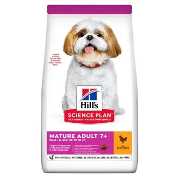 Hill's Science Plan Small & Miniature Senior, Mature Adult 7+, Huhn 6 Kg 3 Hill's Science Plan Small & Miniature Senior, Mature Adult 7+, Huhn 6 Kg