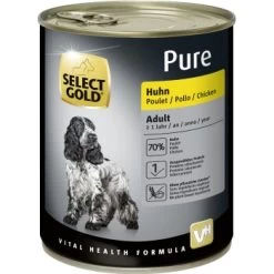 SELECT GOLD Pure Adult Huhn 6x800 G