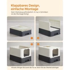 FEANDREA Katzentoilette, Mit Deckel Schwarz -Zoofachgeschäft 24563f3ac843d4727671c19763dc1d7931b51af3 1665868 de DE 8c3b6b79ab5d557467368f0b8528ab3f5b8ceecaUpev11