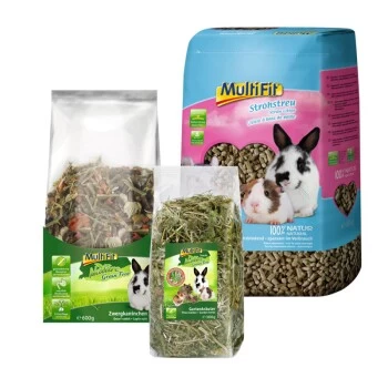 MultiFit Streu, Getreidefreies Futter + Snack 3tlg. 3 MultiFit Streu, Getreidefreies Futter + Snack 3tlg.