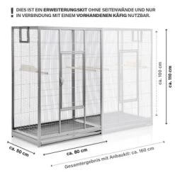 Montana Cages Voliere Anbaukit Melbourne Hellgrau -Zoofachgeschäft 249fc616cc33a55f8d30374d45daeaa426239e01 1421219 de DE 1f6bea9085184c3668fd7cfc340cd8f9265395e7kjW8kx