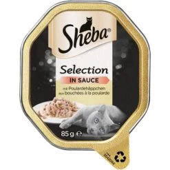 Sheba Selection In Sauce Mit Poulardehäppchen 22 X 85g