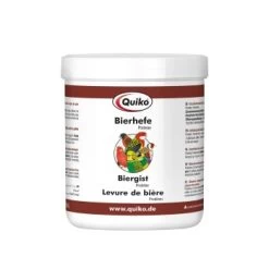 Quiko Bierhefe 400g: Eiweißreiche Ergänzung Zum Täglichen Futter Für Ziervögel