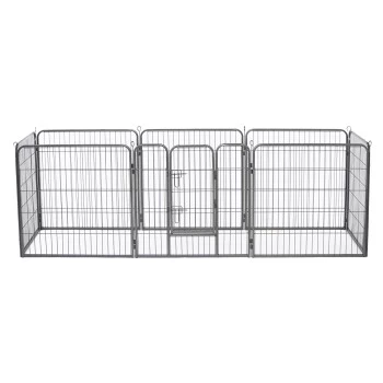 Lionto Freilaufgehege Welpen Gitterfreil 60 Cm, 1 Cm, 80 Cm 6 Lionto Freilaufgehege Welpen Gitterfreil 60 Cm, 1 Cm, 80 Cm – Bild 4