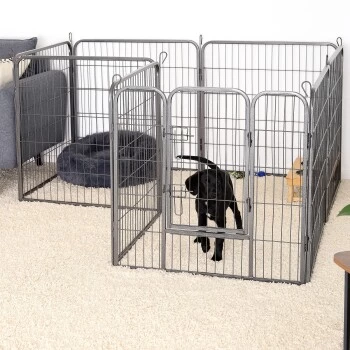 Lionto Freilaufgehege Welpen Gitterfreil 60 Cm, 1 Cm, 80 Cm 9 Lionto Freilaufgehege Welpen Gitterfreil 60 Cm, 1 Cm, 80 Cm – Bild 7