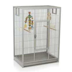 Montana Cages Vogelkäfig Melbourne 80 Hellgrau