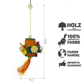 HappyBird Schredderspielzeug New Primrose 8 HappyBird Schredderspielzeug New Primrose – Bild 6