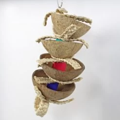 HappyBird Treatspielzeug Coconut Kabob Bird Toy