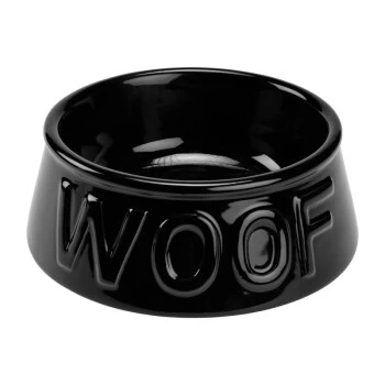 AniOne Keramiknapf Woof Schwarz 3 AniOne Keramiknapf Woof Schwarz