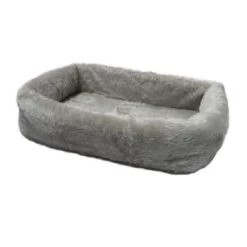 Silvio Design Tiersofa De Luxe Grau XS