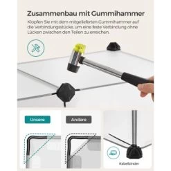 SONGMICS 2er Set XL Freigehege Mit Bodenplatten Weiß 17 SONGMICS 2er Set XL Freigehege Mit Bodenplatten Weiß -Zoofachgeschäft 48ec72f6048c696cdae01223d32e03232e37d31f 1651632 de DE 412a640a2f5a157846f77daf530790a668dfa885cOfwob