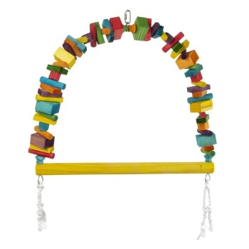 HappyBird Schaukel Wooden Blocks Arche Swing King 3 HappyBird Schaukel Wooden Blocks Arche Swing King
