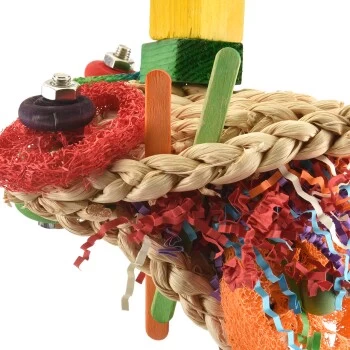 HappyBird Papageienspielzeug Happy Frog 6 HappyBird Papageienspielzeug Happy Frog – Bild 4