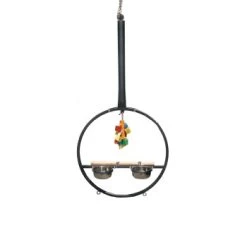 Montana Cages Hängefreisitz Für Papageien Playring Dunkelgrau