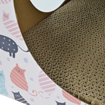 AniOne Kratzhöhle Amy 34x34x50 Cm 4 AniOne Kratzhöhle Amy 34x34x50 Cm – Bild 2