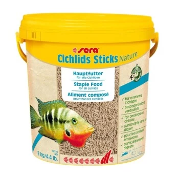 Sera Cichlids Sticks Nature 10l 3 Sera Cichlids Sticks Nature 10l