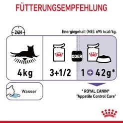 ROYAL CANIN Appetite Control Care 12 X 85 G -Zoofachgeschäft 69b721e4d82df800ee6648830282589f7444e107 1344684 5