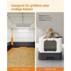 FEANDREA Katzentoilette, Mit Deckel Schwarz -Zoofachgeschäft 6c21a487bee4d26f21627677ab7423c275b0f596 1665868 de DE bf85fd088ee12933c216fb6b4954d16f09ba1a45MkGS0J