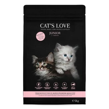 CAT'S LOVE Trocken Junior Geflügel 2kg 3 CAT'S LOVE Trocken Junior Geflügel 2kg
