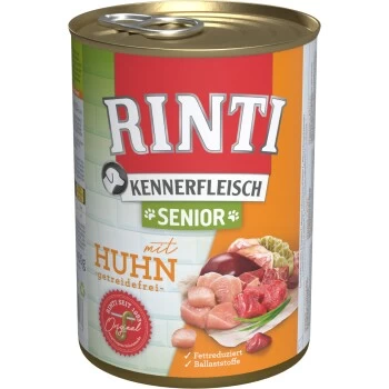 RINTI Kennerfleisch Senior 12x400g Huhn 3 RINTI Kennerfleisch Senior 12x400g Huhn