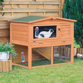 Trixie Natura Kleintierstall Mit Freigehege 4 Trixie Natura Kleintierstall Mit Freigehege – Bild 2