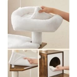 FEANDREA Kratzbaum Mit Katzentoilette Braun Braun -Zoofachgeschäft 7b20e362b73d7f772f89dc0ecbd89c3524827fb1 1483588 de DE d41bd0284b7e709258573bf2377c4ea959783e500tm8l9