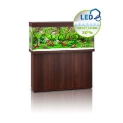 JUWEL Rio 240 LED Kombination Dunkles Holz