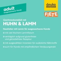 Fiete Adult Huhn & Lamm Deutsches Premium-Nassfutter 6x400g Dose -Zoofachgeschäft 82dd0d3637bf58d238b4cd55a10795d365a87b00 1498593 de DE 023607c7e4b541f31d3d8e47cfeed61e98c7b78alxW9fe