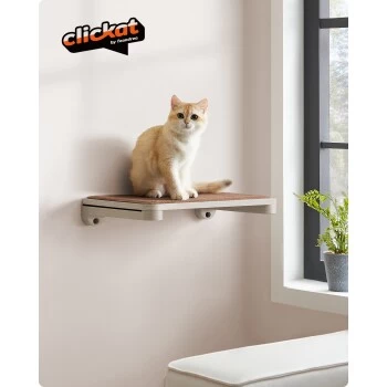 FEANDREA Clickat Katzenmöbel 3er Set, Für Die Wand 4 FEANDREA Clickat Katzenmöbel 3er Set, Für Die Wand – Bild 2
