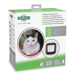 PetSafe Katzenklappe Mit Manueller Verriegelung, Braun 19 PetSafe Katzenklappe Mit Manueller Verriegelung, Braun -Zoofachgeschäft 87b1553f9eab72e1edc27b1b0c082caeb17c0985 1318243 3