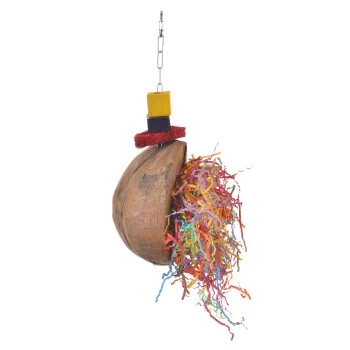 HappyBird Papageienspielzeug Coconut Fun I 4 HappyBird Papageienspielzeug Coconut Fun I – Bild 2