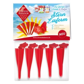 ChronoBalance Silikon Stern Eisform Rot 3 ChronoBalance Silikon Stern Eisform Rot