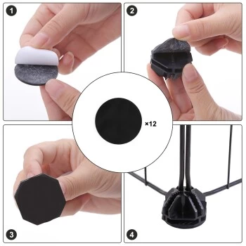 SONGMICS Freilauf, DIY, Metallgitter 8 SONGMICS Freilauf, DIY, Metallgitter – Bild 6