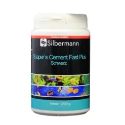 Silbermann Scaper's Cement Fast Plus Schwarz 1200 G