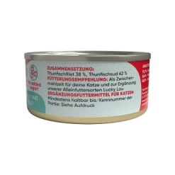 Lucky Lou Zwischenmahlzeit In Jelly 18x70g Thunfischfilet -Zoofachgeschäft a66e5a17f19e208637678fd8cb75277f0e1a045d 1418305 de DE luckylou 1