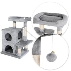 Lionto Kratzbaum, Höhe 80 Cm Dunkelgrau -Zoofachgeschäft a8ca81cb0d7c1ced1b5797a24a27ec6e5776e351 1657029 de DE 7cb7a5a3a95a8f775a8d6e6d4117380834eb9deaQFSTUX