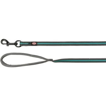 Trixie Fusion Schleppleine, Gummiert Graphit / Ozean 1 M 3 Trixie Fusion Schleppleine, Gummiert Graphit / Ozean 1 M