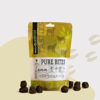 FAVLY Petfood PURE Bites Lamm 360 G 4 FAVLY Petfood PURE Bites Lamm 360 G – Bild 2