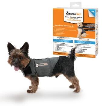 Thundershirt Beruhigungsweste Grau XS 3 Thundershirt Beruhigungsweste Grau XS