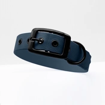 THE DOG IDEA Biothane Halsband Navy Schwarz S 3 THE DOG IDEA Biothane Halsband Navy Schwarz S