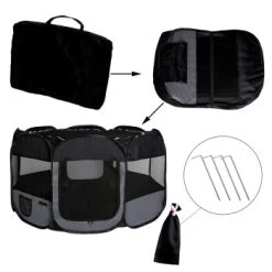 Lionto Welpenauslauf Aus Oxfordgewebe Grau/ Schwarz -Zoofachgeschäft c55c2a5d52c5b907a4f113dcc651602c560ac796 1665985 de DE 8de5ccb9349a969c705263a489850be42dcf3a7ahc5knh