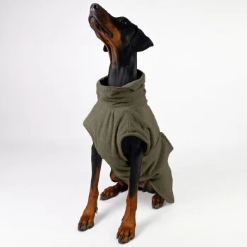 THE DOG IDEA Bademantel Every Khaki XXXS 5 THE DOG IDEA Bademantel Every Khaki XXXS – Bild 3