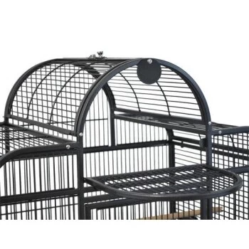 Montana Cages Voliere San Remo II Dunkelgrau 5 Montana Cages Voliere San Remo II Dunkelgrau – Bild 3